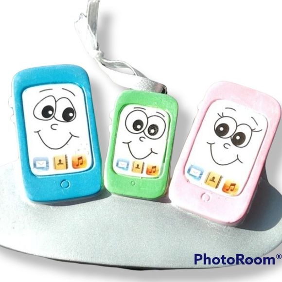 PolarX Ornaments - Customizable - Smartphones - 2 Adults 1 Child - Picture 1 of 1